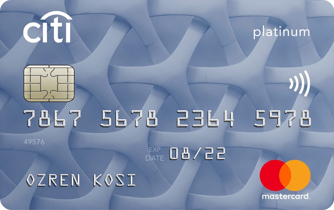 Citi card redesign